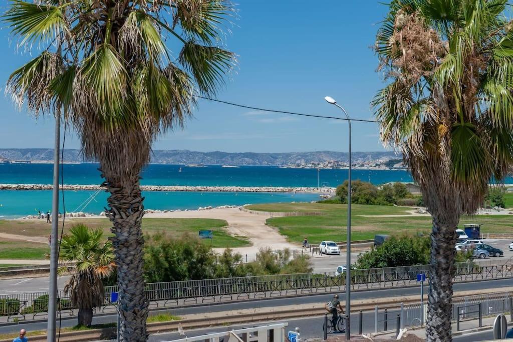 Superbe Appart/ 2Ch / 4 Pers / Terrasse / Vue Mer Marseille Bagian luar foto