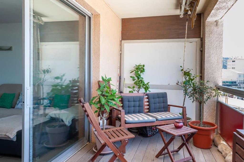 Superbe Appart/ 2Ch / 4 Pers / Terrasse / Vue Mer Marseille Bagian luar foto